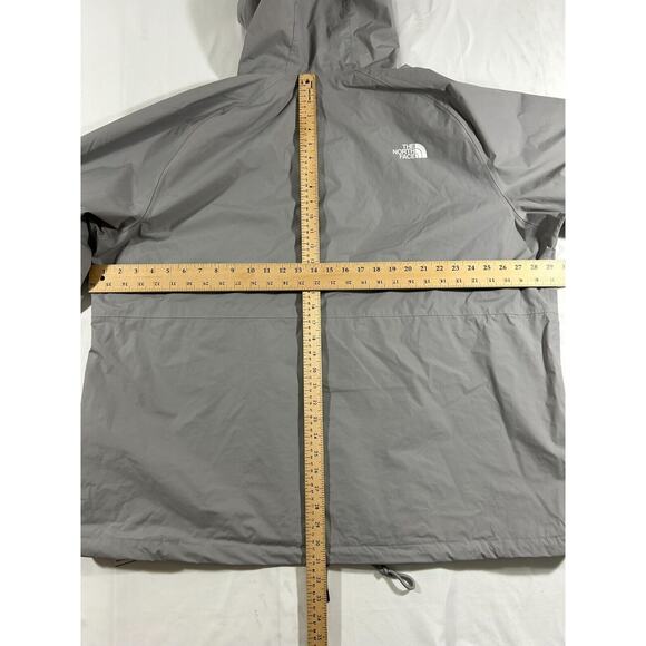 Men's 3XL The North Face Antora Dry Waterproof Hooded Rain Jacket Grey 71 - Picture 7 of 7